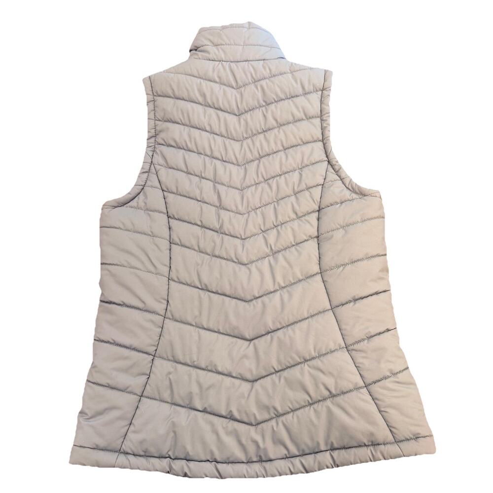 DSG Quilted Puffer Vest Blue Women's Size Small Walking Active Light - Picture 2 of 12